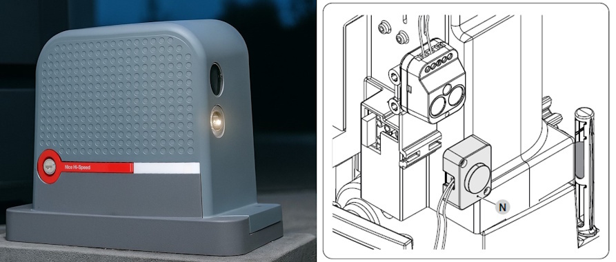robus se světlem s montazi